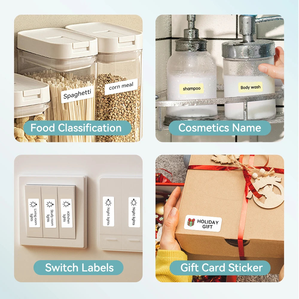 Niimbot D11 D110 D101 H1S Mini Thermal Printer Pocket Label Maker USB Bluetooth Label Stick Printer Inkless DIY Name Price Tag