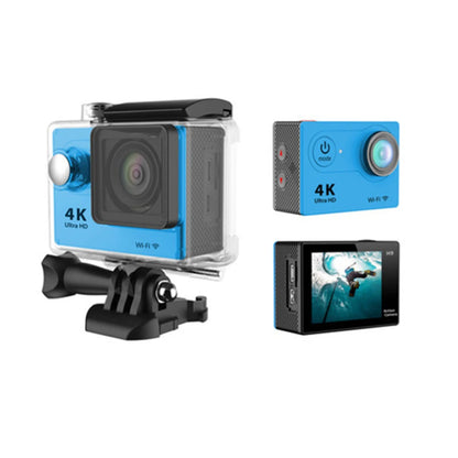 Ultra HD 4K Action Camera H9R WiFi 12MP 2" LCD 30M  Waterproof 170D Remote Control Helmet Bicycle Video Camera Outdoor Sport Cam