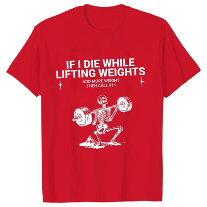 T-shirts de musculation humoristiques pour hommes, manches courtes, vêtements de fitness et d'exercice.