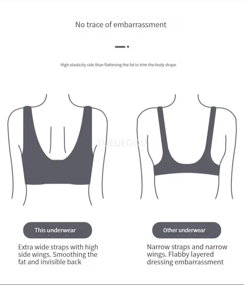 Plus Size Push Up Bra for Women - Adjustable Straps Lace Trim, Full Coverage Comfortable Support Underwire Bra for Big Bust