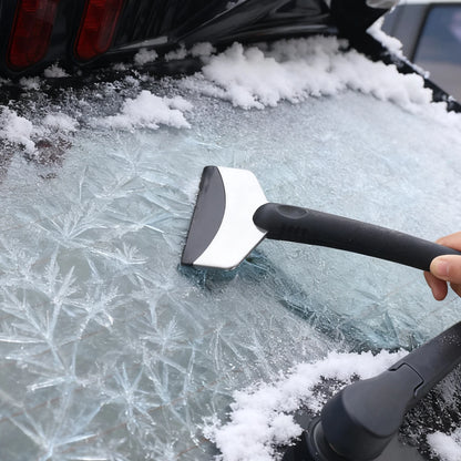 Grattoir à glace pour voiture, pelle à neige multifonctionnelle pour déneiger pare-brise et vitres en hiver, brise-glace pour voiture