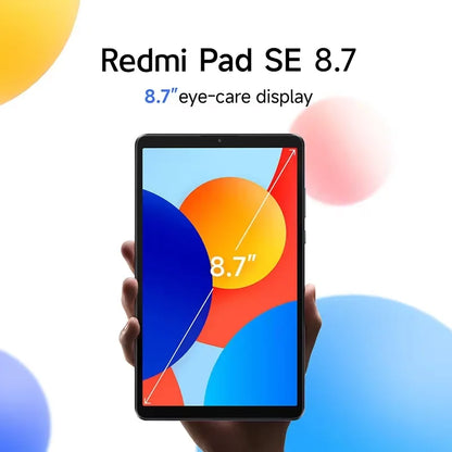 Global Version Xiaomi Redmi Pad SE 8.7 inch Mi Tablet 90Hz Display 6650mAh MTK Helio G85 Dual speakers Dolby Atmos®