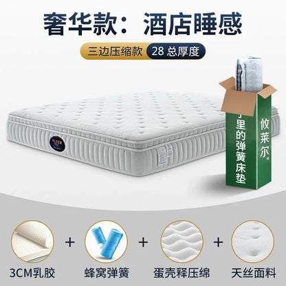 Bedroom Furniture 120x200 150x200 180x200 200x220 Cm Deluxe Roll Packaging Mattress King Size Mattresses Topper Bed Mattresses