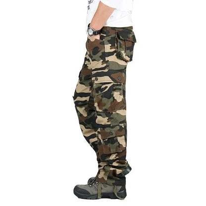 Pantalon de survêtement tendance et polyvalent pour homme, pantalon camouflage décontracté, nouveau style automne, pantalon populaire transfrontalier, uniforme de travail