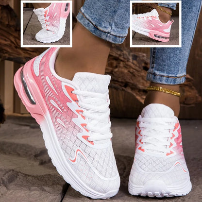YRZL Women Sneakers Shoes Breathable Lightweight Running Shoes Non Slip Wear Resistant Comfortable Women's  Walking Shoes