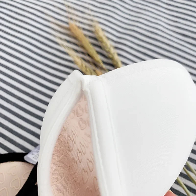 Strapless Lace Bras for Women Sexy Lingerie Backless Invisible Wireless Bralette 1/2 Cup Push Up Underwear Girls Backless Bras