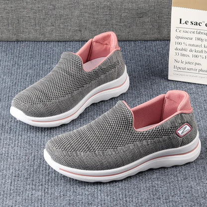 Women's Shoes 2025 Casual Sneakers Breathable Chunky Sole Free Shipping Summer Women's Shoes