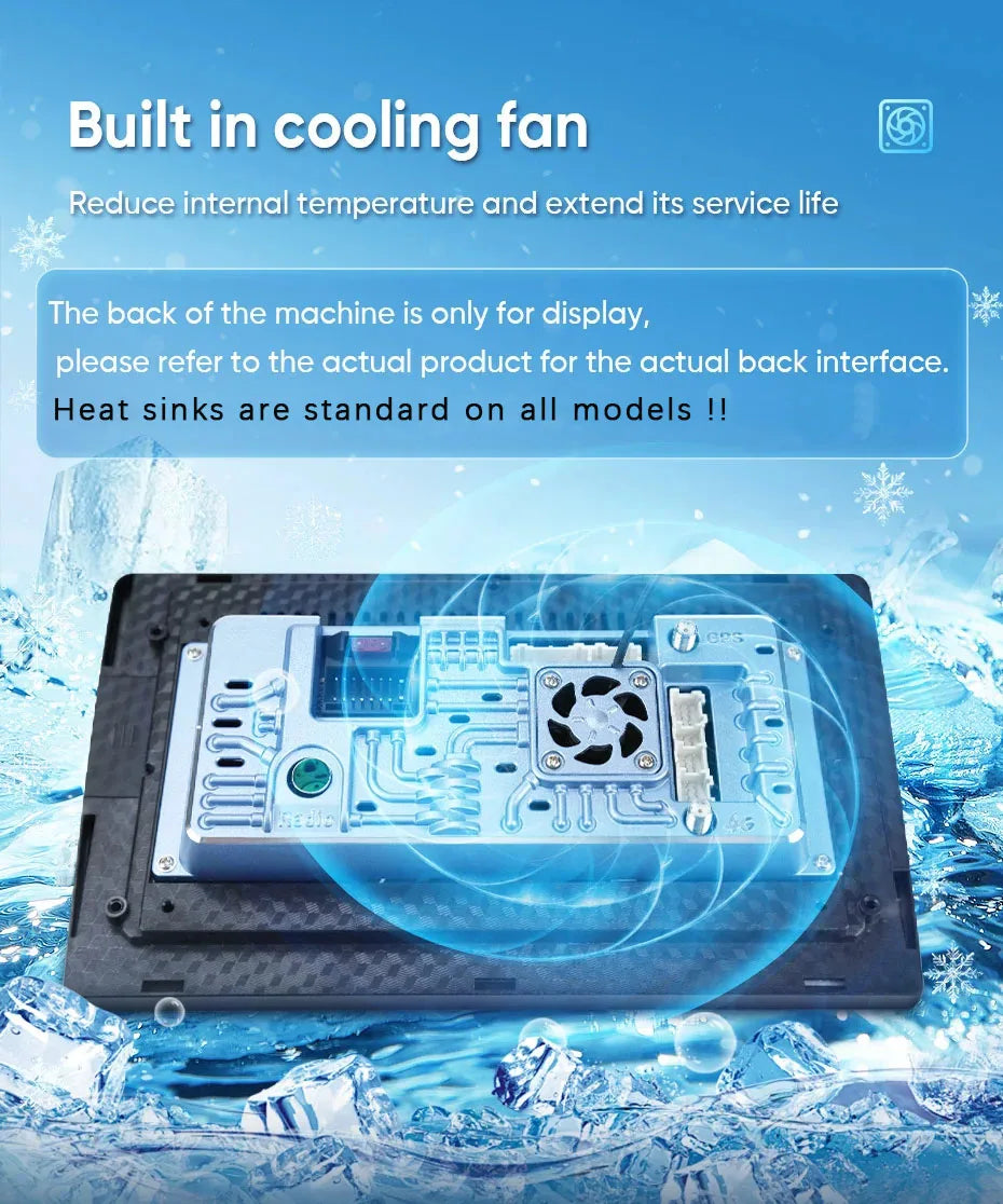 Android 15 Car Radio For Honda Fit Jazz 2008-2013 2din Android 12 Carplay Multimidia Video Player Navigation GPS Head Unit