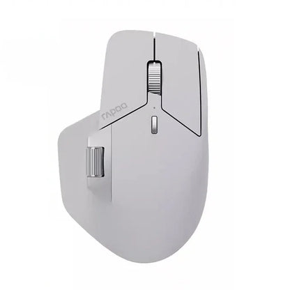Rapoo MT760 Rechargeable Multi-mode Wireless Mouse Ergonomic 3200 DPI Easy-Switch Up to 4 Devices Bluetooth Mouse Office Mice