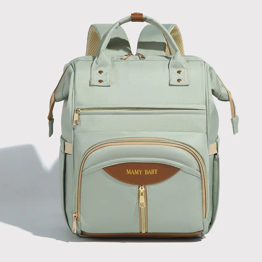 Sac à dos pour maman, léger et simple, sac à dos d'extérieur, multifonctionnel et de grande capacité, sac mère-bébé