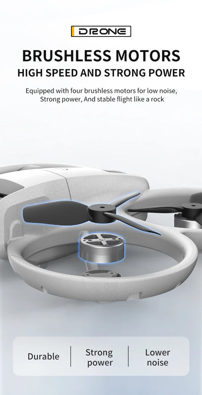 H137 PRO RC Drone 4K Professional HD Aerial 180° Dual Camera Photography Brushless Screen Remote Control Aircraft Quadcopter Toy