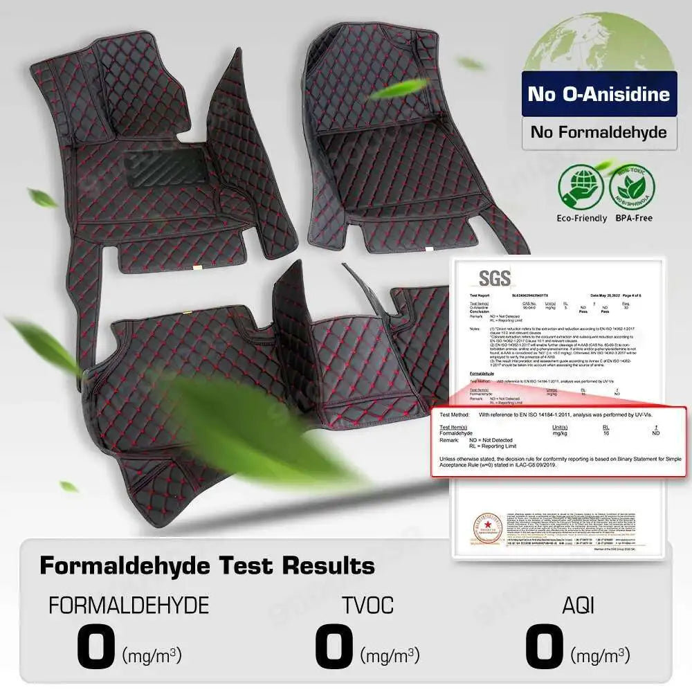 For Chevrolet Equinox/Equinox plus 2017-2025 Custom Car Floor Mats Automobile Carpet Cover Interior Accessories Protective Pad