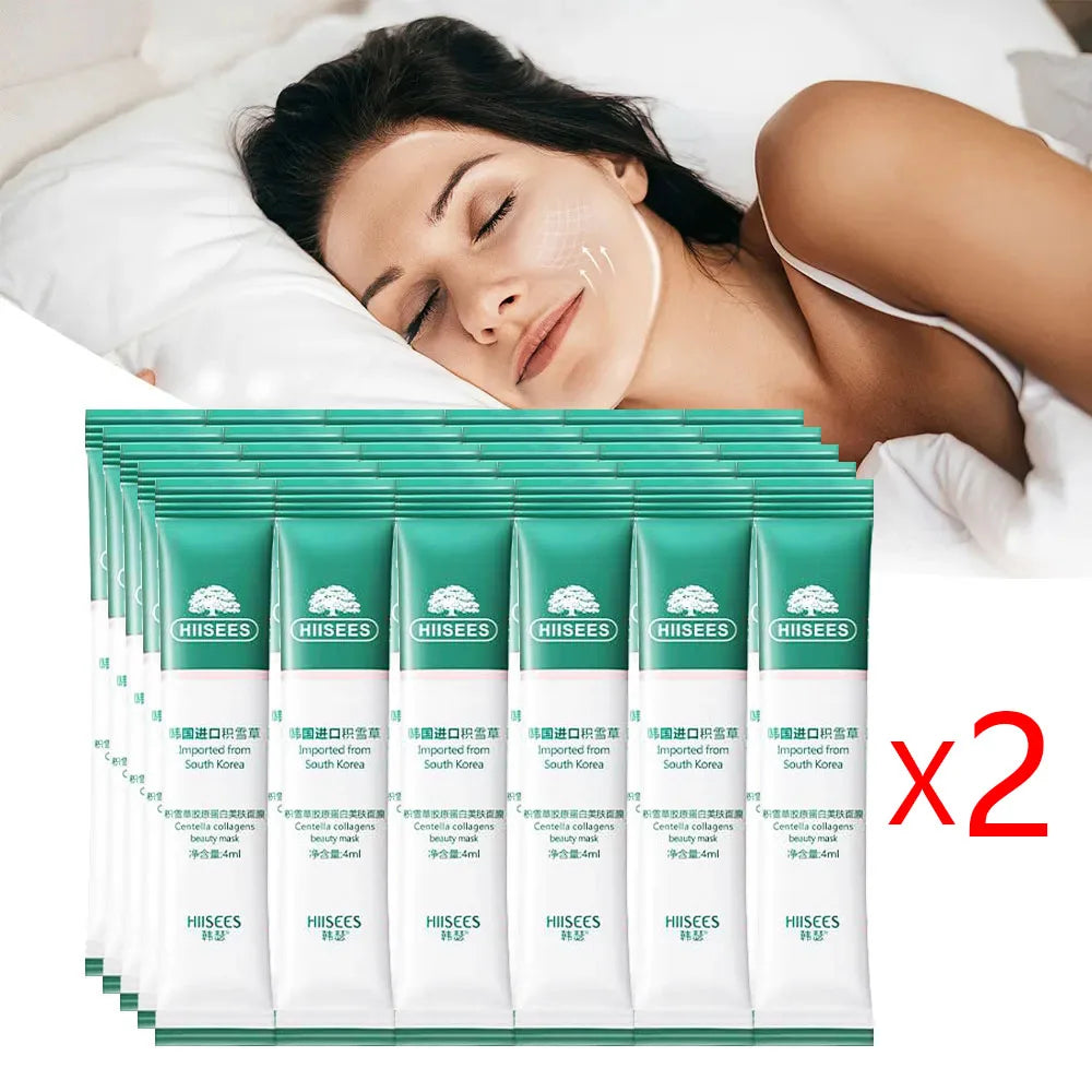 30pcs Centella Collagen Sleeping Facial Masks skincare Anti Wrinkle Anti-aging Moisturizing Face Mask Korean Skin Care Products