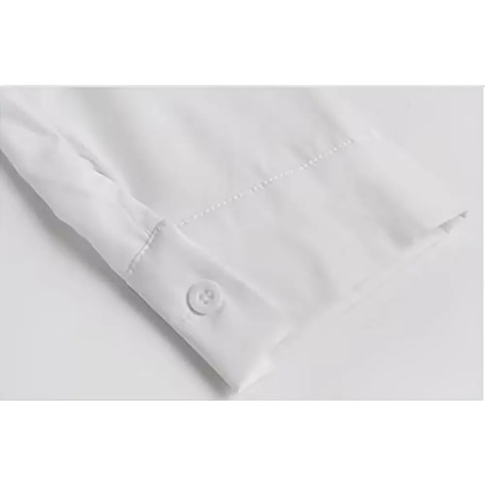 Autumn Women's Shirt Fashion Long Sleeve T-shirt Figure Print Loose Button Fashion Top Women's Polo Neck Long Sleeve T-shirt