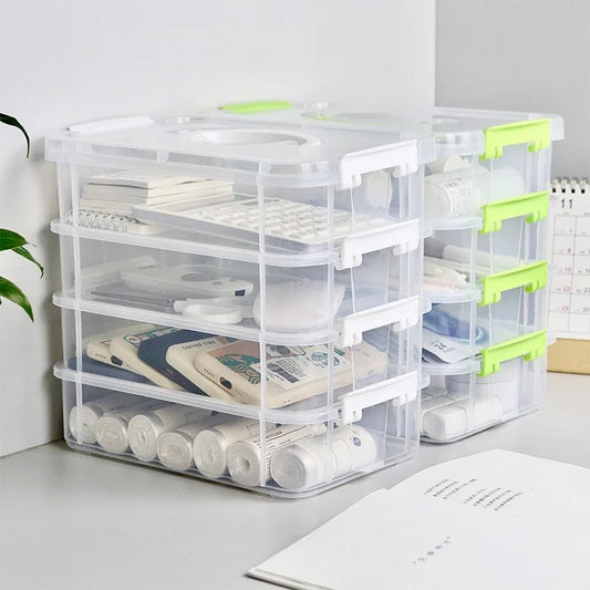 Storage organizer box, storage container, tool classification box, toy small particle parts compartmentalized drawer