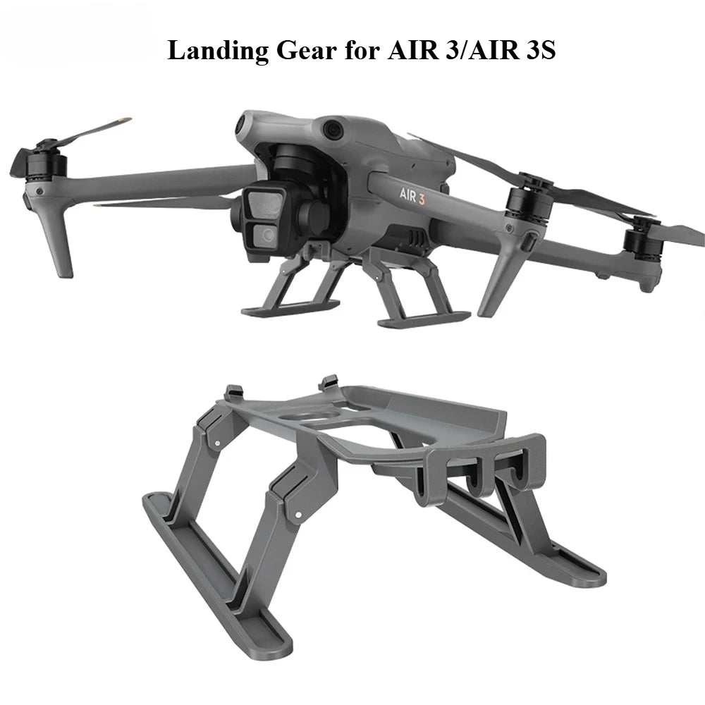 Landing Gear for DJI MAVIC Air 3/Air 3S Foldable Extension Support Legs Dorne Heighten Bracket Protector Feet Stand Accessories
