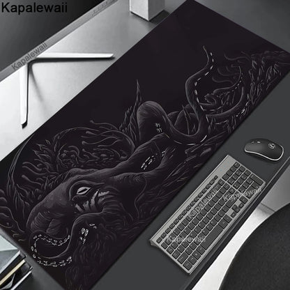 Oni Mouse Pad Gaming Mousemat Large Desk Mat Pc Gamer Accessoires Mousepad Speed Keyboard Pads XXL 900x400 Keyboard Mousepad