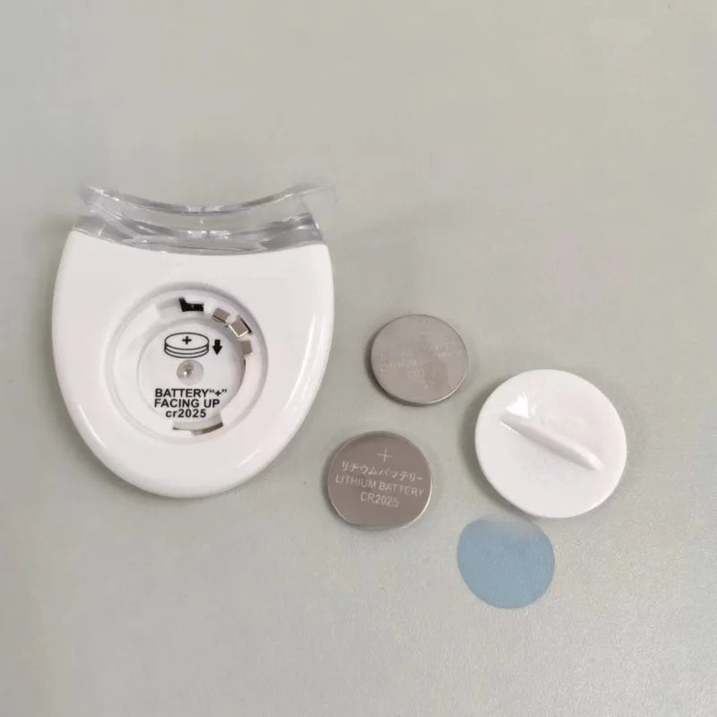 1PCS LED Teeth Whitening Lamp Blue Light Ultraviolet Home Mini White Blue Fresh Mouth Protection Oral Cleaning Personal Care