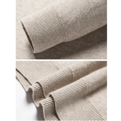 Slim Black Tops Men Autumn Winter Turtleneck Long Sleeve Slim Pullover Sweater Blouse Top Good Quality Spring Autumn Pullover