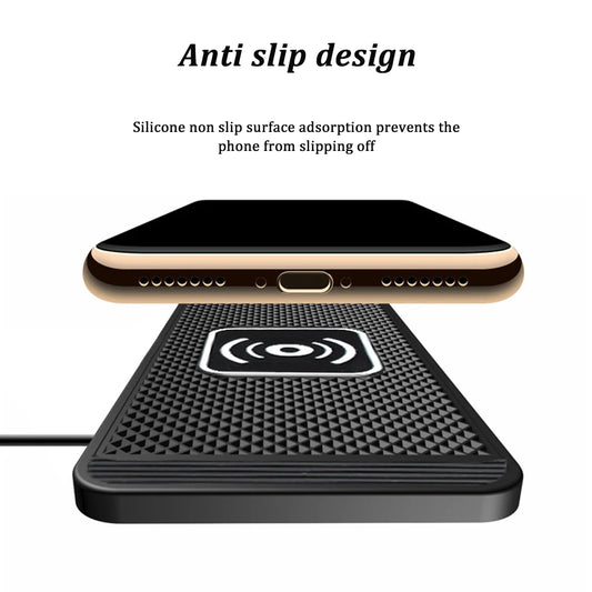 Wireless Charger Can Cut 15W Intelligent Automatic Sensing Suitable For Android, Huawei Fast Charging, Car Home Charger