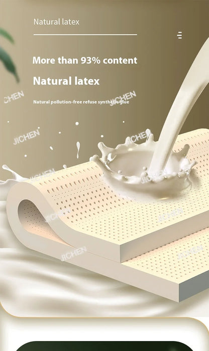 HQC Natural Latex Double Mattresses King Size Molblly Foldable Latex Mattresses Twin Queen Folding Colchon Matrimonial Furnitur