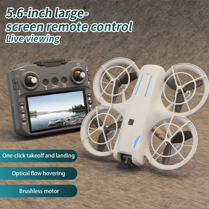 New L105 PRO Drone 8K HD Dual Camera Brushless Optical flow Positioning UAV LCD Remote Control Quadcopter Children Toy Gifts