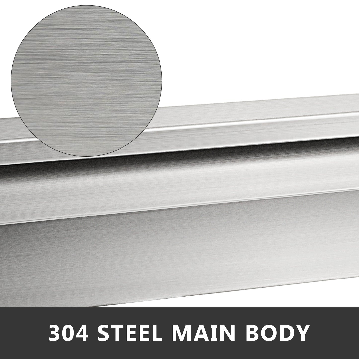 SucceBuy Waterfall Pool Fountain Stainless Steel Pipe Connector Spillway Garden Outdoor Pond Rectangular Swimming Pool Fountain